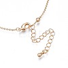 Brass Cable Chain Necklace MAK-N031-003-3