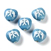 Printed Handmade Porcelain Beads FIND-H023-01D-1
