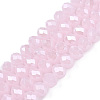 Electroplate Glass Beads Strands EGLA-A044-J8mm-A02-1
