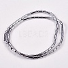 Electroplate Non-magnetic Synthetic Hematite Beads Strands G-J162-C-05-2