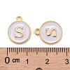 Golden Plated Alloy Charms ENAM-S118-01S-3