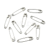 Platinum Plated Iron Safety Pins X-NEED-D001-1-4