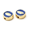 Brass Enamel Beads KK-E068-VB151-1-3