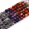 Natural & Synthetic Mixed Gemstone Beads Strands G-D080-A01-02-20-4