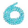 Synthetic Moonstone Beads Strands G-E573-02A-07-2