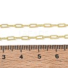 2.4MM Brass Paperclip Chain Necklaces for Women KK-CBA2293-17G-5