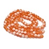 Crackle Glass Beads X1-GLAA-U001-8mm-10-3