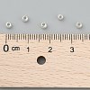 PVD Vacuum Plating Brass Round Spacer Beads X-KK-I601-3mm-S-RS-4