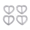 Resin Buckle Clasps LS-RESI-WH0008-24B-2