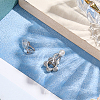 1 Pair 925 Sterling Silver Clip-on Earring Findings STER-BBC0008-46-7