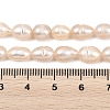 Natural Cultured Freshwater Pearl Beads Strands PEAR-D003-01D-09-5