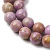 Natural Lepidolite/Purple Mica Stone Beads Strands G-K401-A01-12mm-4
