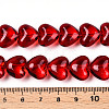 Transparency Glass Beads Strands GLAA-T023-13A-4