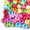 Acrylic European Beads MACR-T023-08-1