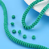Handmade Polymer Clay Beads Strands LS-CLAY-N008-64-7