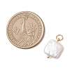 Natural Nucleated Pearl Keshi Pendants PALLOY-JF04626-01-2