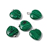 Synthetic Malachite Pendants G-G956-B62-FF-1