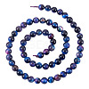 1 Strand Natural Tiger Eye Beads Strands G-TA0002-65B-2