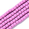 Handmade Polymer Clay Bead Strands X-CLAY-ZX006-01E-2