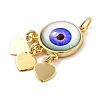 Golden Brass Pendants KK-A198-01G-05-2