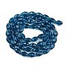 Transparent Glass Beads Strands EGLA-N013-T8mm-D25-2