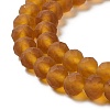 Transparent Glass Beads Strands X-EGLA-A034-T8mm-MD02-4