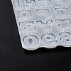 Letter & Number DIY Silicone Pendant Molds DIY-F139-01-6