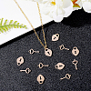 304 Stainless Steel Charms STAS-UN0012-02RG-6
