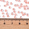 8/0 Inside Colours Transparent Glass Seed Beads X1-SEED-T007-06H-4