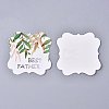 Floral Pattern Paper Gift Tags CDIS-K002-E10-2