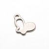 Butterfly 304 Stainless Steel Charms STAS-M211-09-1