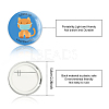 Tinplate Brooch JEWB-WH0012-037-2