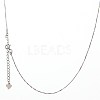 925 Sterling Silver Box Chain Necklaces STER-BB71230-B-1