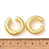 Rack Plating Brass Round Cuff Earrings EJEW-R150-16G-3