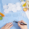 60Pcs Mirror Acrylic Wine Glass Charms AJEW-FG0003-02B-3