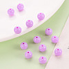Opaque Acrylic Beads X-MACR-S370-C8mm-A03-6