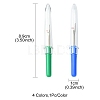 4Pcs 4 Colors Plastic Handle Iron Seam Rippers TOOL-YW0001-22-5