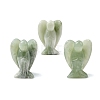 Natural Xiuyan Jade Angel Figurine DJEW-N006-01A-37-1