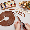 20M Handmade Woven Paper Rattan OCOR-WH0101-34C-3