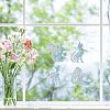 Gorgecraft Waterproof PVC Colored Laser Stained Window Film Adhesive Stickers DIY-WH0256-049-7