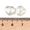 Electroplate Glass Bead EGLA-H102-08Z-3