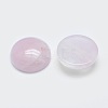 Natural Rose Quartz Cabochons X-G-G760-B02-16-2