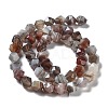 Natural Botswana Agate Beads Strands G-NH0002-C01-02-3