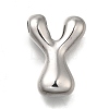 304 Stainless Steel Pendants STAS-S166-02P-24-1