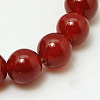 Natural Carnelian Beads Strands X-G-G338-6mm-02-1