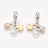 Alloy European Dangle Charms MPDL-S066-077-1