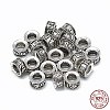 Thailand 925 Sterling Silver Beads STER-T002-19AS-3