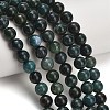 Natural Moss Agate Beads Strands GG-CBA7BB7-A02-6mm-1