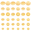60Pcs 6 Styles 925 Sterling Silver Beads Caps STER-PH0001-76-7