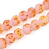 Handmade Lampwork Beads Strands LAMP-N028-05B-1